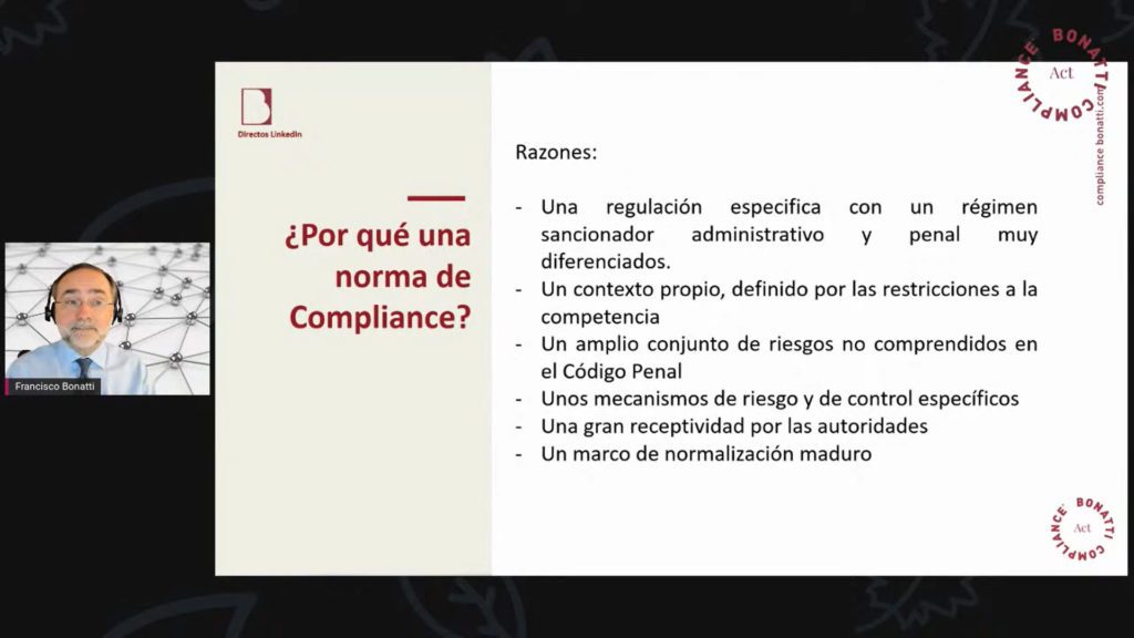 Norma de Compliance - ¿Por qué un estándar de compliance en derecho de la competencia?